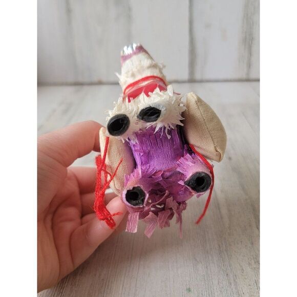 Llama donkey Piñata seed ornament Xmas decor Fiesta - Picture 8 of 8